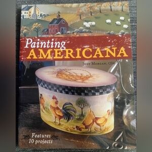 Americana Art Book Painting Projects And Patterns Included.